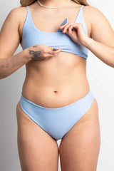 IRIS BOW BIKINI TOP - SKY BLUE_ oceanchild-swim.myshopify.com