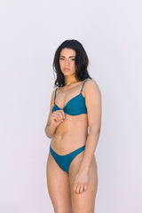 LANEI BRA BIKINI TOP - PETROL OCEANCHILD
