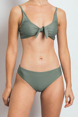 IRIS BRALETTE BIKINIOBERTEIL - SALBEIGRÜN