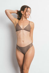 MALU TRIANGLE BIKINI TOP – COCONUT