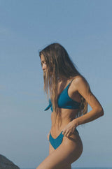 AURORA CURVE BIKINI BOTTOM - PETROL_ oceanchild-swim.myshopify.com