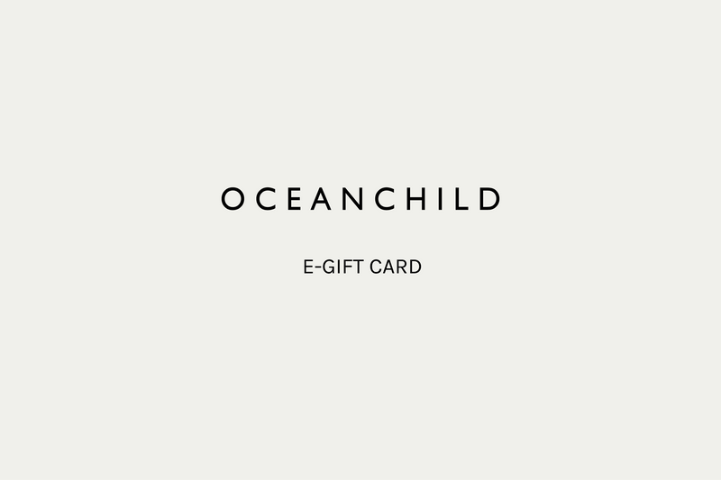 OCEANCHILD E-GIFT CARD OCEANCHILD OCEANCHILD